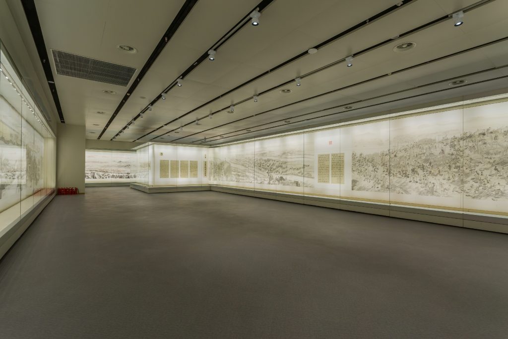 Museum of Grand Canal Wall-along  Display Cases
