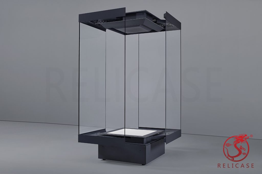 FS013 The double-opening structure display cases styles