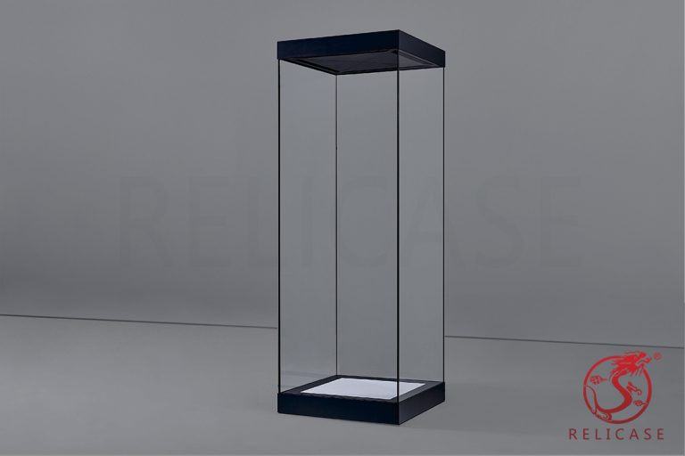 FS002Hinged Back Painted Display Cases