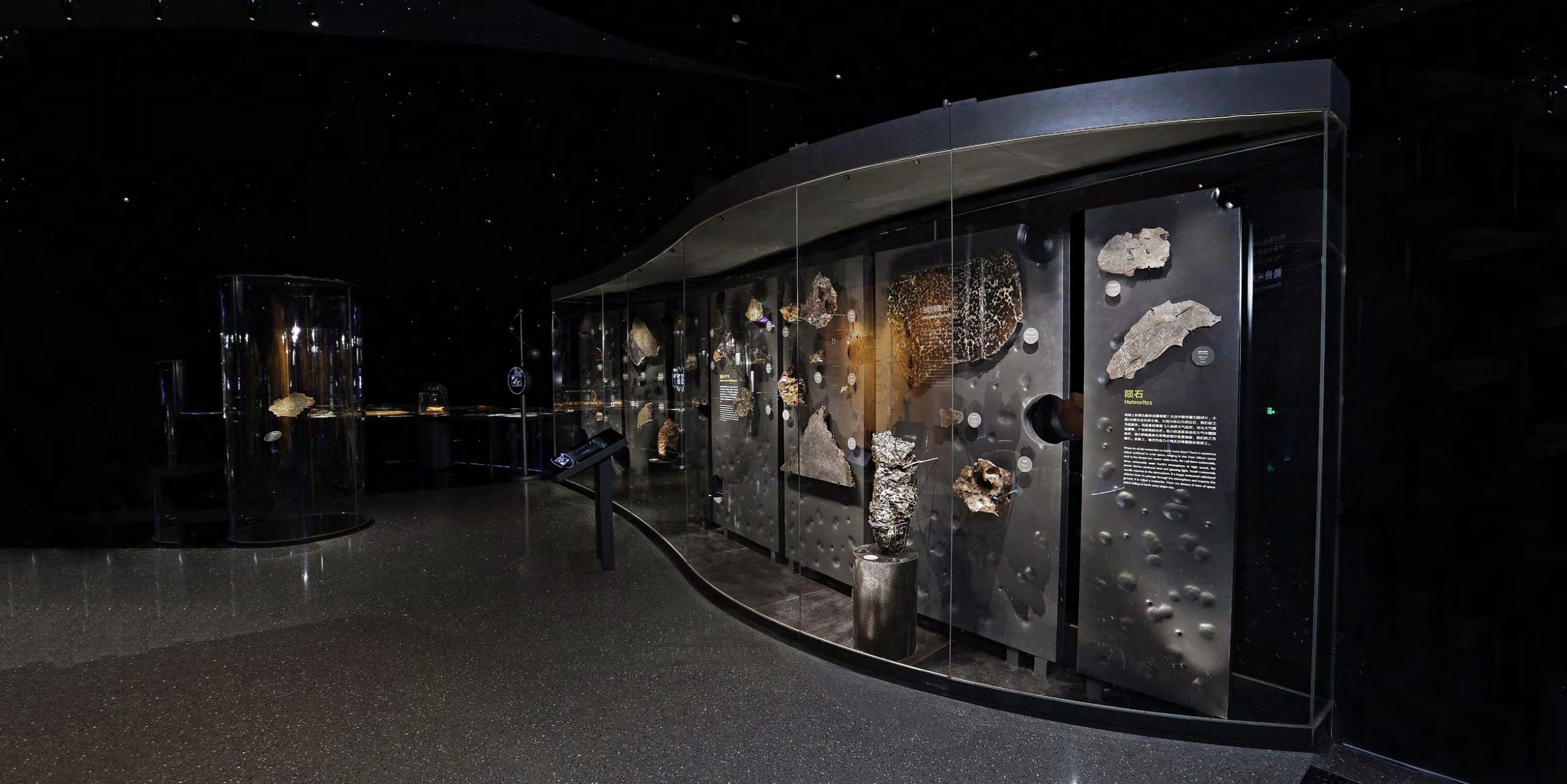 Shanghai Astronomy Museum display case project