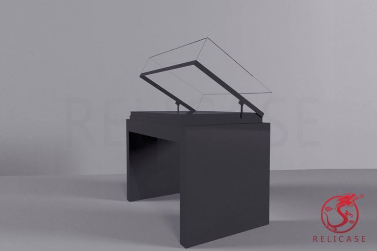 TT001 Manual Lift off Opening Table Top Display Case