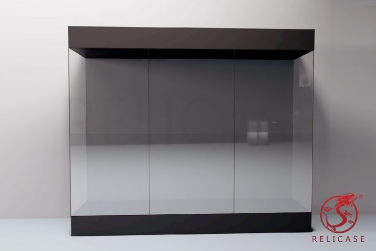 WD002 Semi-automatic Pull and Slide Opening Backwall Display Cases