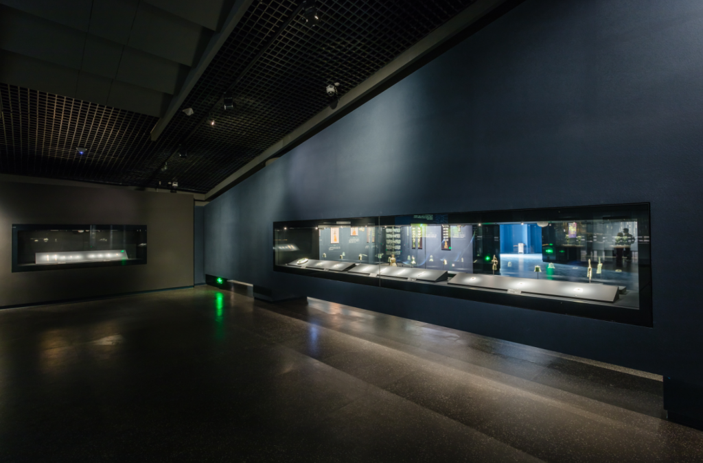 Sanxingdui Museum Of China Recessed Wall Display Cases